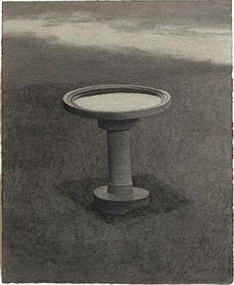 Tim Zuck Study for Bird Bath